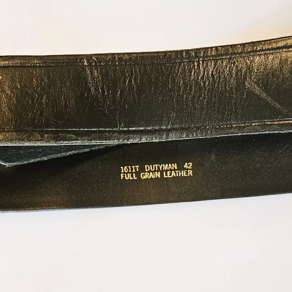 Duty Man 1611T Full Grain Leather Utility Work Wear Belt  42 X 1-3/4" - Picture 3 of 6